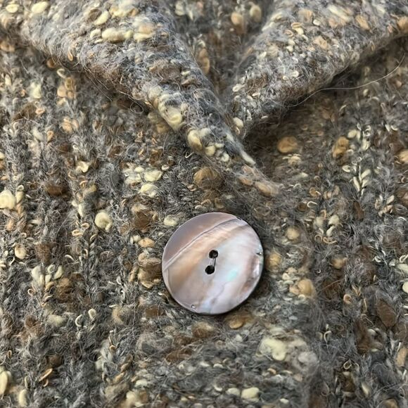 Marissa Christian Chunky Knit Buttoned Cardigan size small - Picture 3 of 7